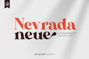 AL Nevrada Neue: A Display Font That Elevates Editorial Design