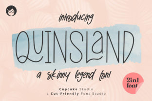 AL Quinsland 2in1: A Display Font for Powerful Brand Communication