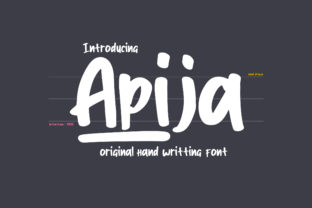 Apija: A Display Font That Elevates Branding with Friendly Charm