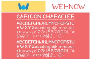 Cartoon Character Font for Eye-Catching Campaigns