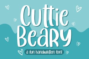 Cuttie Beary Font for Fun and Engaging Designs