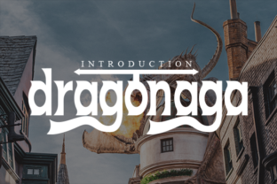 Dragonaga: A Display Font for Bold Brand Statements