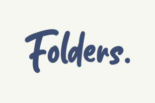 Folders: A Display Font That Adds Personality to Your Brand