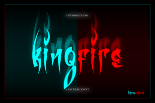 Kingfire: A Display Font That Elevates Branding with Style