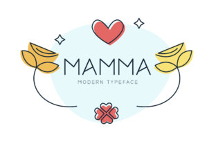 Mamma Font: A Modern Display Font for Creative Projects