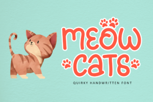 Meowcats: A Contemporary Display Font for Editorial Design