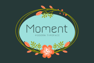 Moment Display Font for Professional Branding