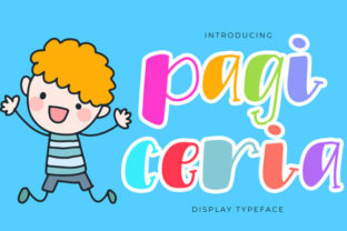 Pagi Ceria Font for Kid-Themed Branding and Campaigns