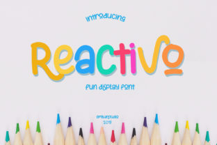 Reactivo: The Fun Display Font That Elevates Campaign Design