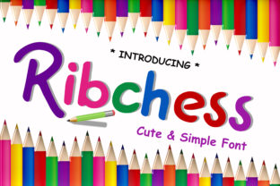 Ribchess: A Quirky Display Font for Creative Branding