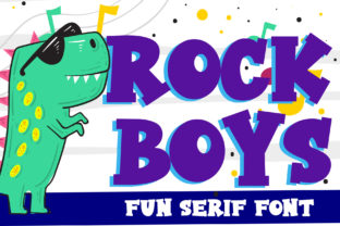 Rock Boys: A Bold Font for Building a Memorable Brand
