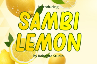 Sambi Lemon Font for Professional Branding and Creative Projects