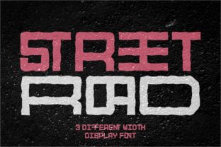 Street Road: A Display Font That Elevates Handmade Creations