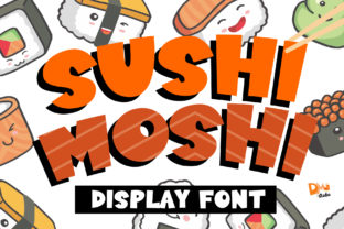 Sushi Moshi: A Fun Font for Bold Branding