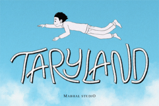 Taryland: A Playful Display Font for Creative Makers