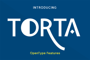 Torta: A Display Font for Creative Crafters and Product Makers