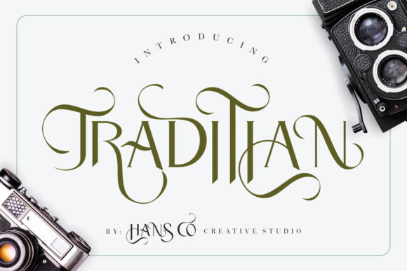 Traditian: A Classic-Inspired Display Font for Web Design