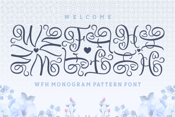 WFH: A Fun and Authentic Display Font for Creative Projects